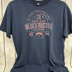 RARE Designs by Humans Blockbuster Video Game Championship 2017 Tee | Retro